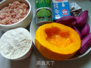 奶香彩虹包的做法步骤：1
