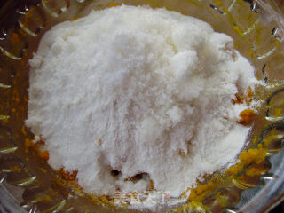 休闲小吃----南瓜粘玉米面饼的做法步骤：4