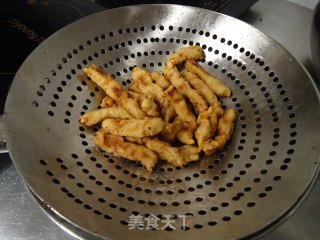 糖醋里脊的做法步骤：8