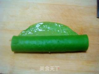 富贵蛋糕卷--蔬菜火腿鸡蛋卷的做法步骤：17