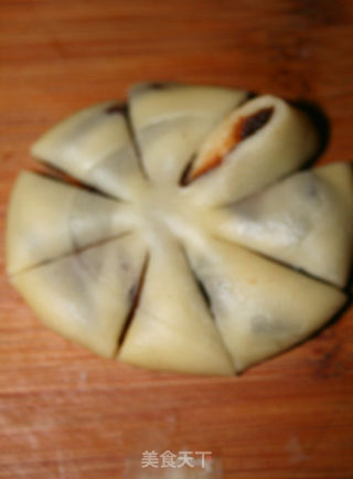 富贵祥和百花争艳—酥皮点心,《春节的第二份独特的甜点》的做法步骤：11
