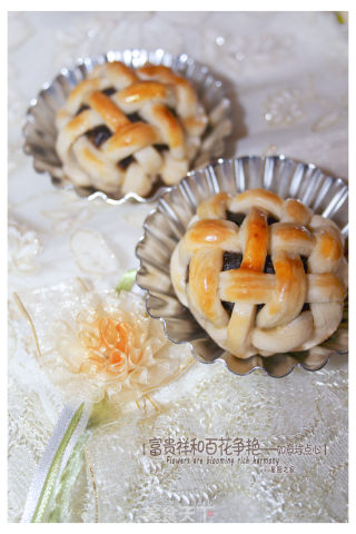 富贵祥和百花争艳—酥皮点心,《春节的第二份独特的甜点》的做法步骤：19