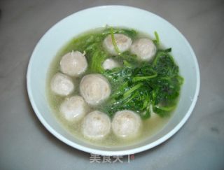 益母草肉丸汤的做法步骤：6