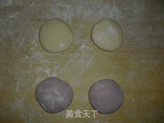 莲花馒头的做法步骤：1