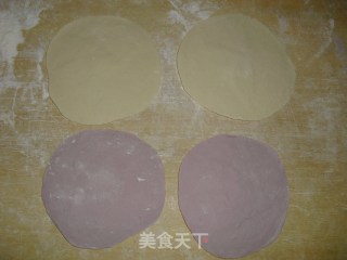 莲花馒头的做法步骤：2