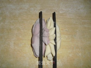 莲花馒头的做法步骤：8