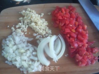 茄汁肉酱意粉的做法步骤：1