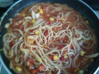 茄汁肉酱意粉的做法步骤：5