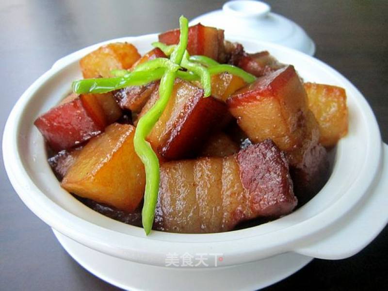 秋季养生——冬瓜红烧肉的做法