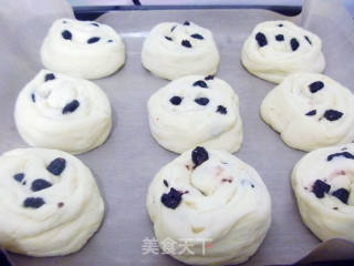 【怡汝烘焙】手工面包更美味健康---蓝莓面包卷的做法步骤：10