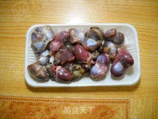 豆豉双椒鸽心的做法步骤：1