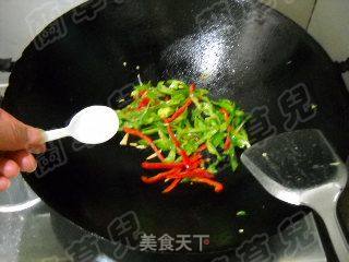 豆豉双椒鸽心的做法步骤：7