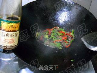 豆豉双椒鸽心的做法步骤：10