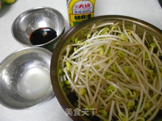 凉拌黄豆芽的做法步骤：1