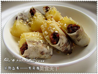 延颜益寿——龙皮糕的做法步骤：14
