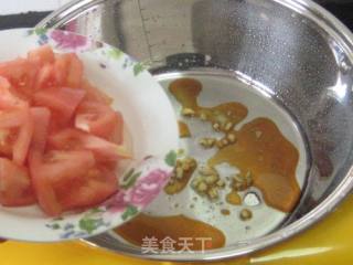 番茄花菜的做法步骤：5