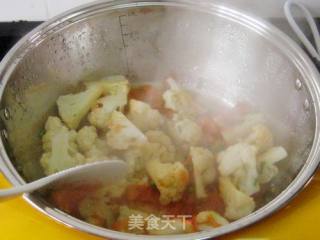 番茄花菜的做法步骤：11