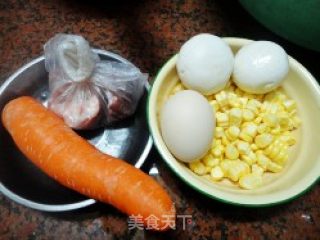 蘑菇玉米汤的做法步骤：1