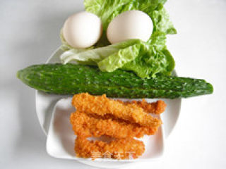 轻松做早餐—滋味鸡肉卷的做法步骤：2