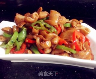 辣椒炒肥肠的做法步骤：6