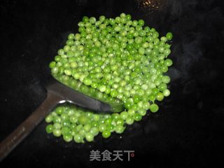 碗豆焖咸菜的做法步骤：3