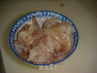 龙年喜庆宴客海鲜“炸虾花”的做法步骤：2