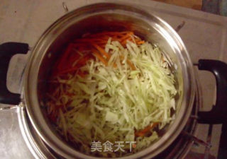 梅子炒饭的做法步骤：2
