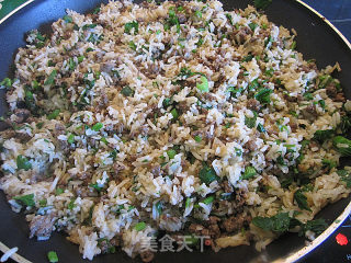 羊肉炒饭的做法步骤：9