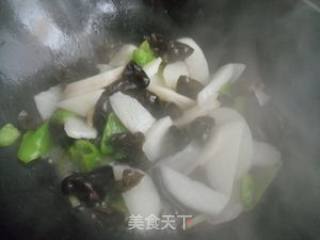 山药炒木耳的做法步骤：9