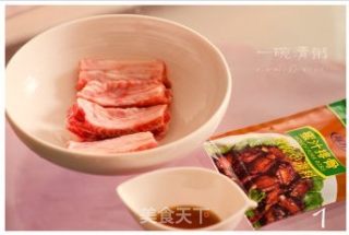 蜜汁排骨的做法步骤：1