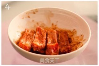 蜜汁排骨的做法步骤：4
