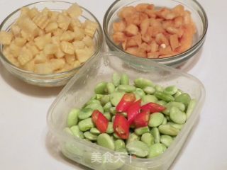 肉末萝卜粒的做法步骤：1