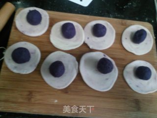 美味停不了口的点心--紫薯酥的做法步骤：9