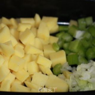 培根土豆汤的做法步骤：1
