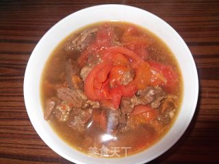 西红柿炖牛腩的做法步骤：17