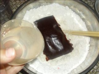 红豆拉糕的做法步骤：8