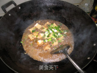 家常肉末烧豆腐的做法步骤：10