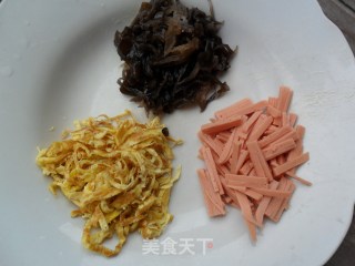 肉圆儿穿新衣--『群仙喜迎春』的做法步骤：5