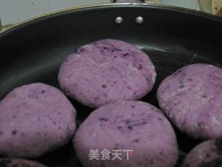 紫薯芝麻饼的做法步骤：6