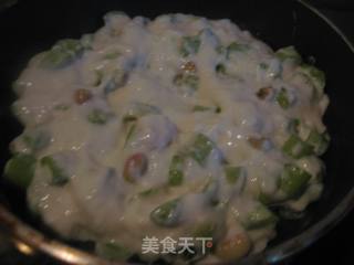 豇豆煎饼的做法步骤：3
