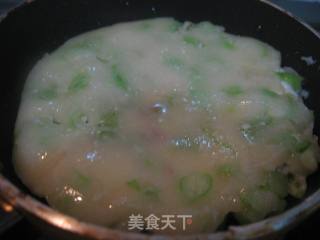 豇豆煎饼的做法步骤：4