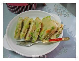 豇豆煎饼的做法步骤：5