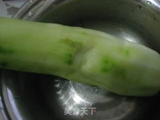 鸡毛菜炒丝瓜的做法步骤：1