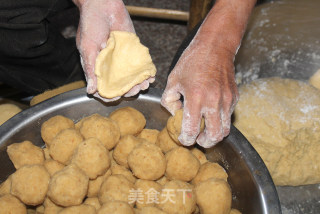 豆沙糯米果的做法步骤：4