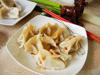 大葱羊肉水饺的做法步骤：11