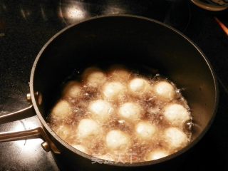 金灿灿的葫芦串（鸡丸）的做法步骤：7