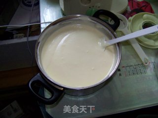 芝士蛋糕 （绝对不回缩）的做法步骤：7