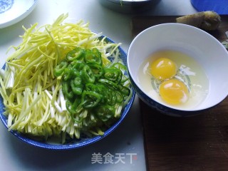 韭黄炒蛋的做法步骤：2