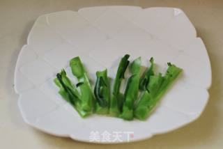 【年菜分享一】·荷塘素影 ——【鲍鱼汁浸时蔬】的做法步骤：10