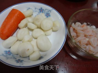 马蹄滑虾仁的做法步骤：1